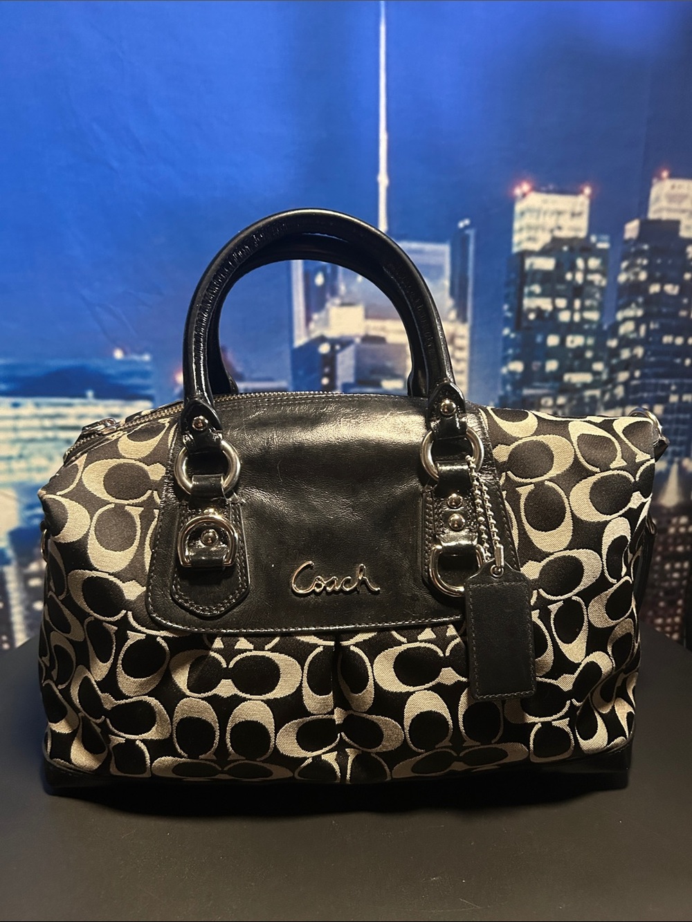 Coach Ashley  Signature Satchel